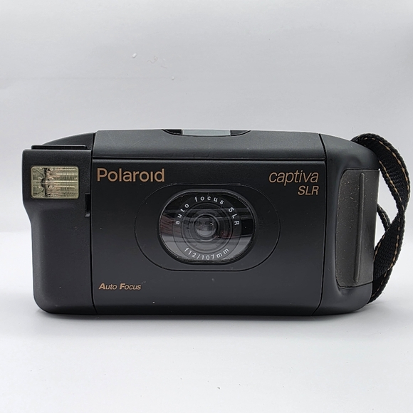 Vintage Polaroid Captiva SLR Auto Focus Camera F12/107mm - Picture 9 of 11